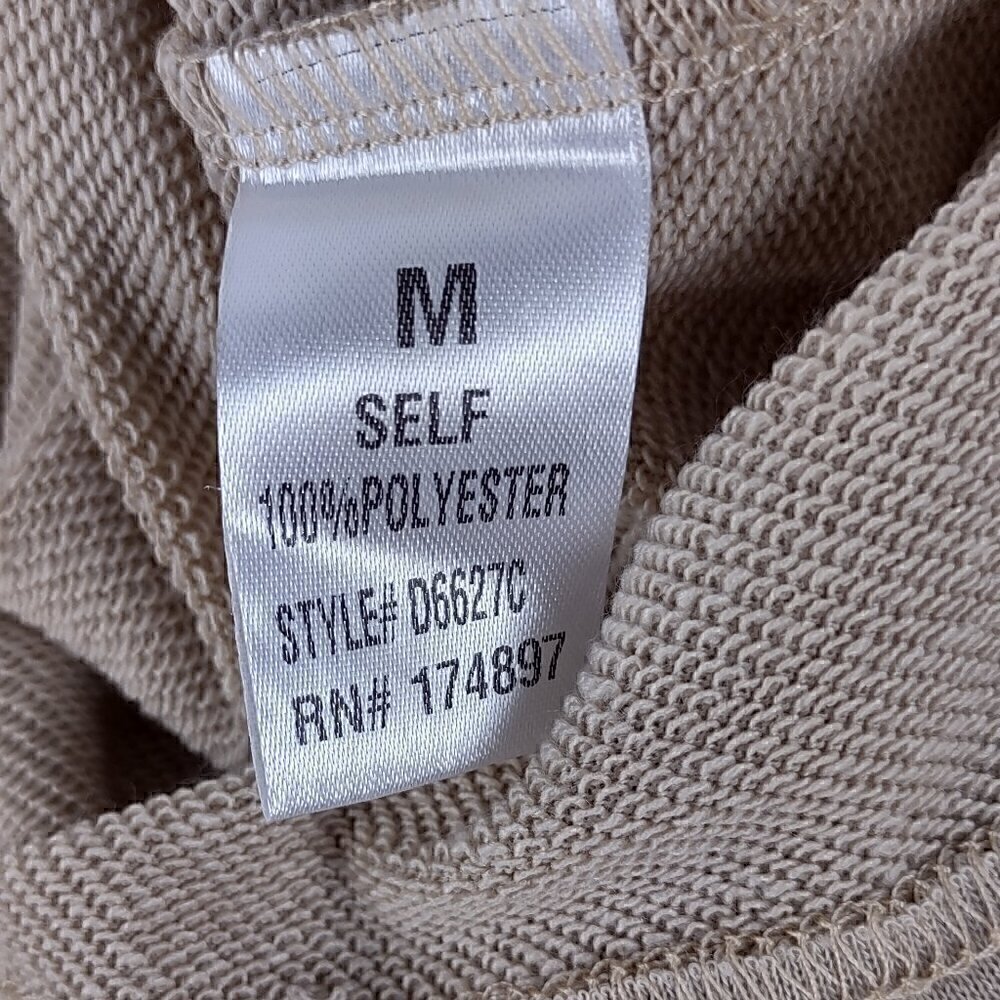 Fashion Nova Taupe One For Two T Shirt Autumn/Winter Dress Size M (NWT) - Picture 11 of 12